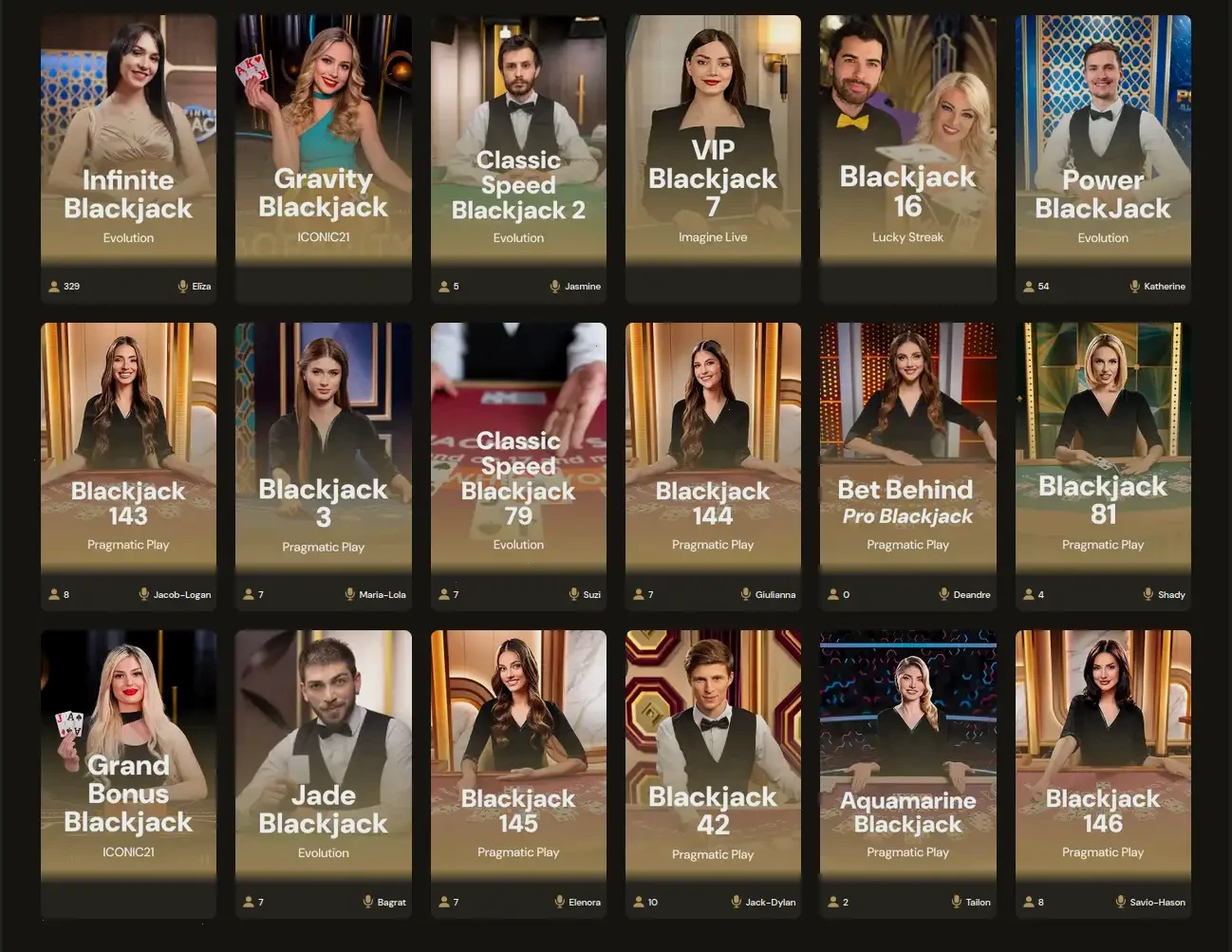 Interface de l'application mobile Alexander Casino sur smartphone